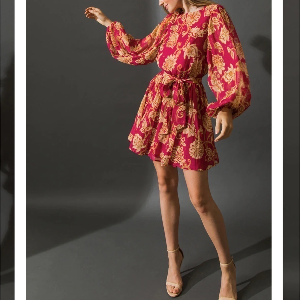 Flying Tomato “The One That Got Away” Flowy dress Sz‎ M